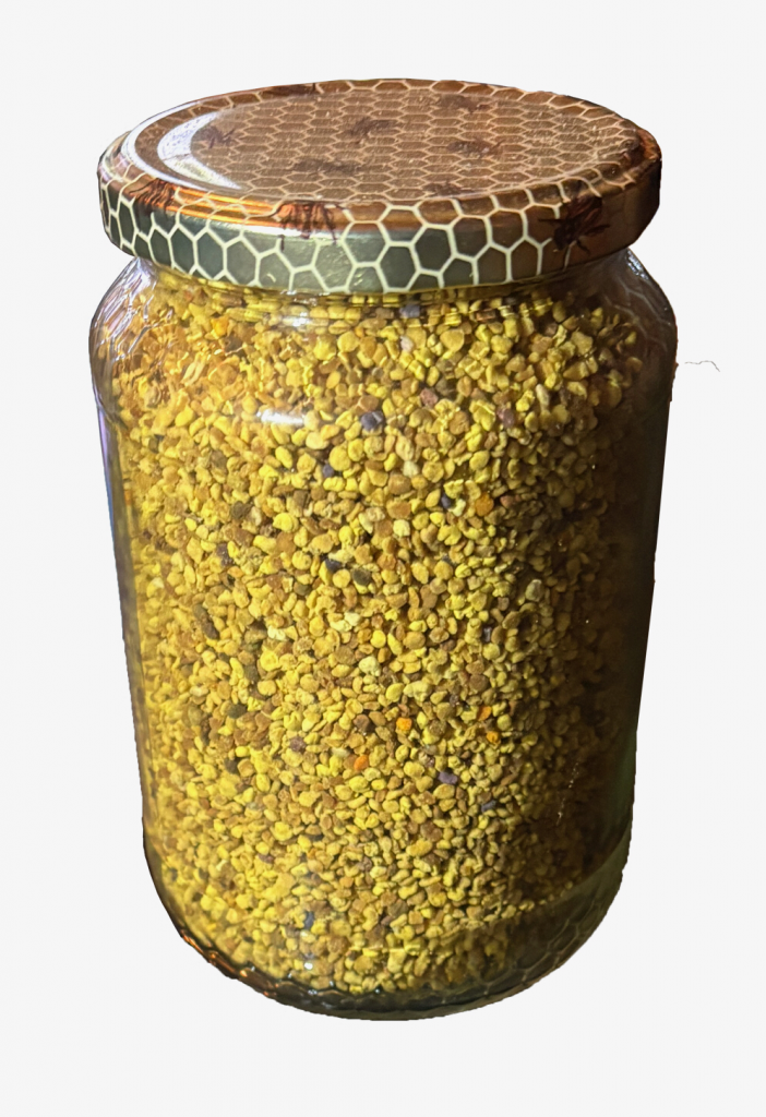 Pot de pollen seché